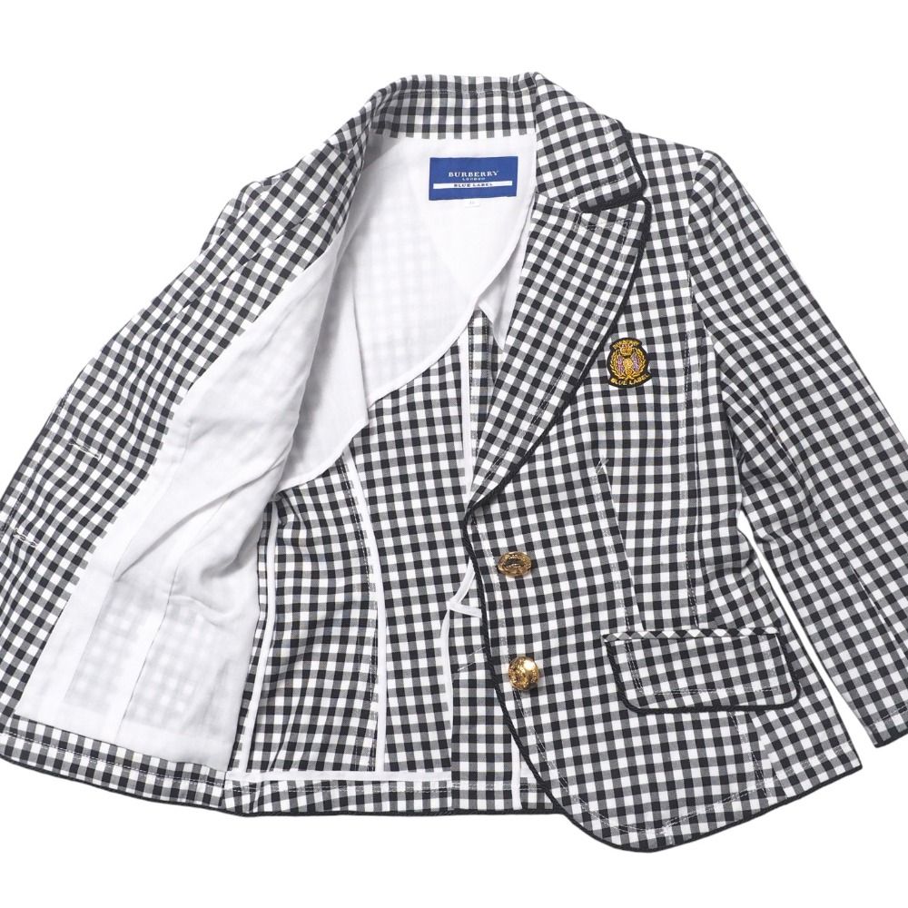 BURBERRY BLUE LABEL バーバリーブルーレーベル テーラードジャケット