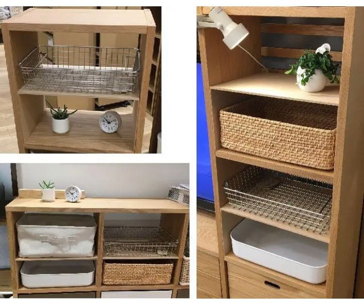 あみ様専用 コの字棚 3セット 無印スタッキングシェルフ用 自