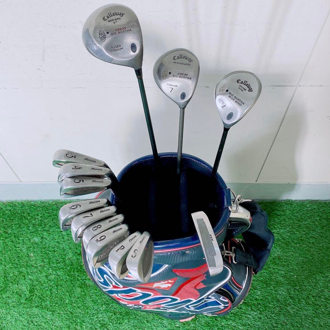 ゴルフクラブ　メンズセット　初心者　キャロウェイ　ビッグバーサ　NT1058 ゴルフクラブ メンズセット 初心者 キャロウェイ ビッグバーサ