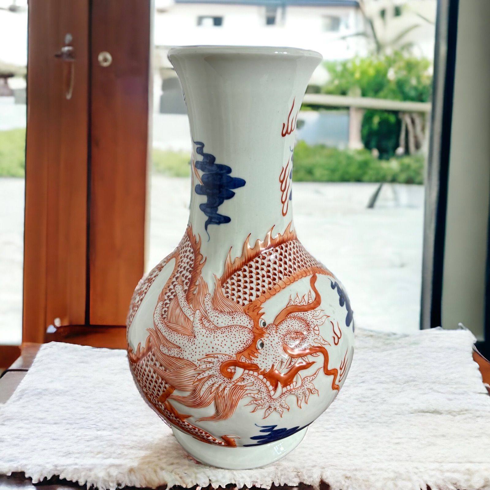花瓶 花器 フラワーベース 骨董品 陶器 壺 - 工芸品