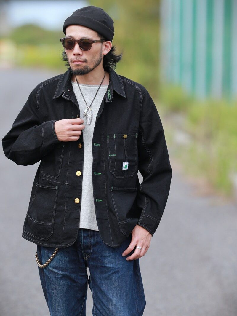 TCB jeans TCBジーンズ Cat Head Jacket BKBK キャットヘッド
