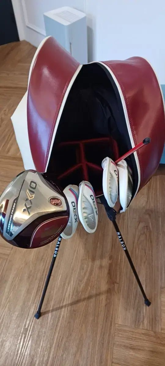 マルボンゴルフ Malbon golf 新作 ボストンバッグ 赤 Malbon Golf