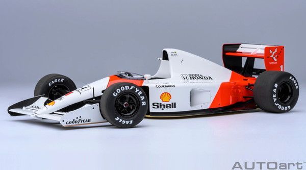 新品 AUTOart 1/18 マクラーレン ホンダ MP4/6 日本GP 1991年 #1