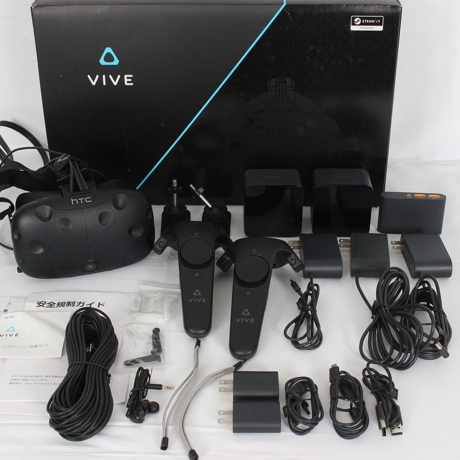 HTC VIVE Kit 99HAHZ049-00 VR ヘッドマウントディスプレイ バイブ キット 本体