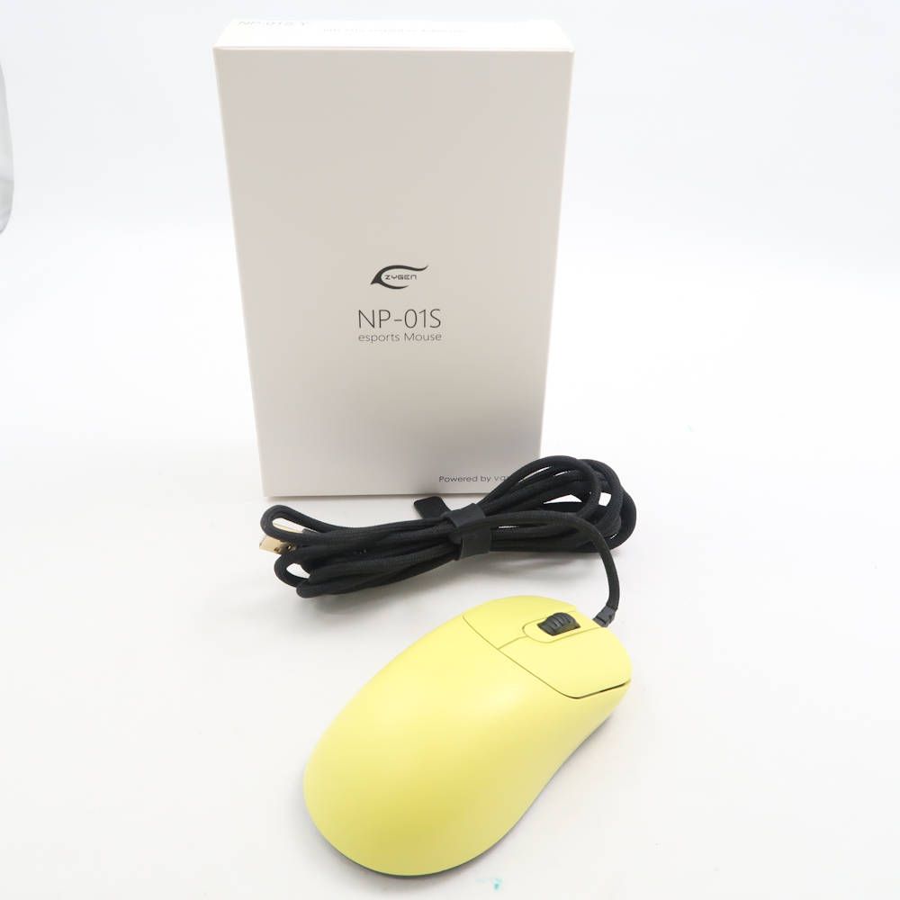 美品 ZYGEN NP-01S esports mouse マウス 有線 HT418 