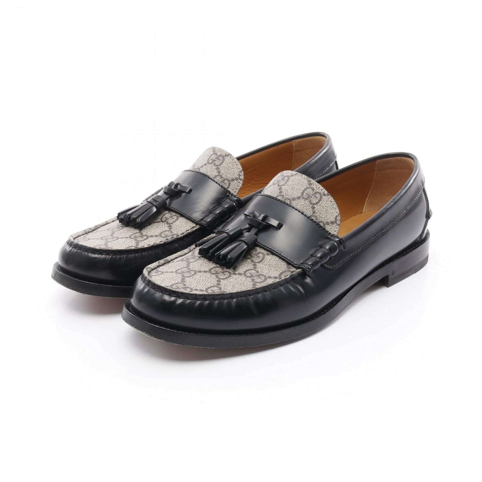グッチ GUCCI ローファー GGスプリーム 673817 レザー PVC