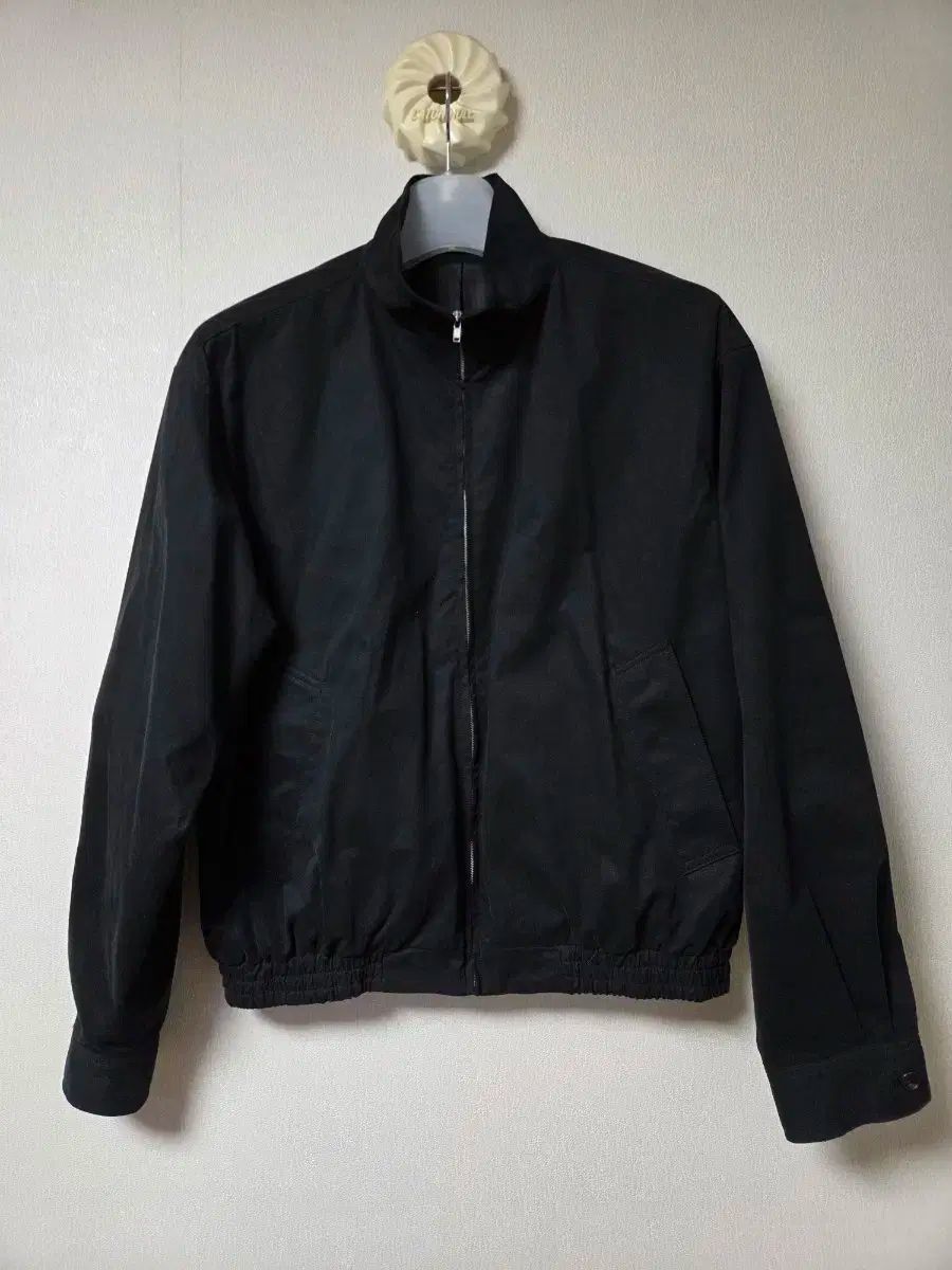 3 サイズ BROWNYARD ブラウンヤード 立つ カラー ブルゾン 黒