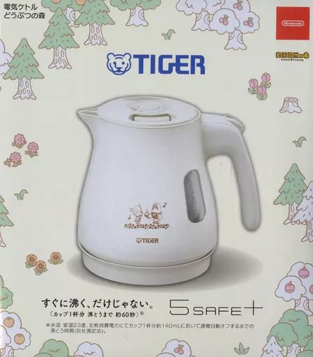 TIGER/タイガー魔法瓶 電気ケトル どうぶつの森 0.8L [2022年製]