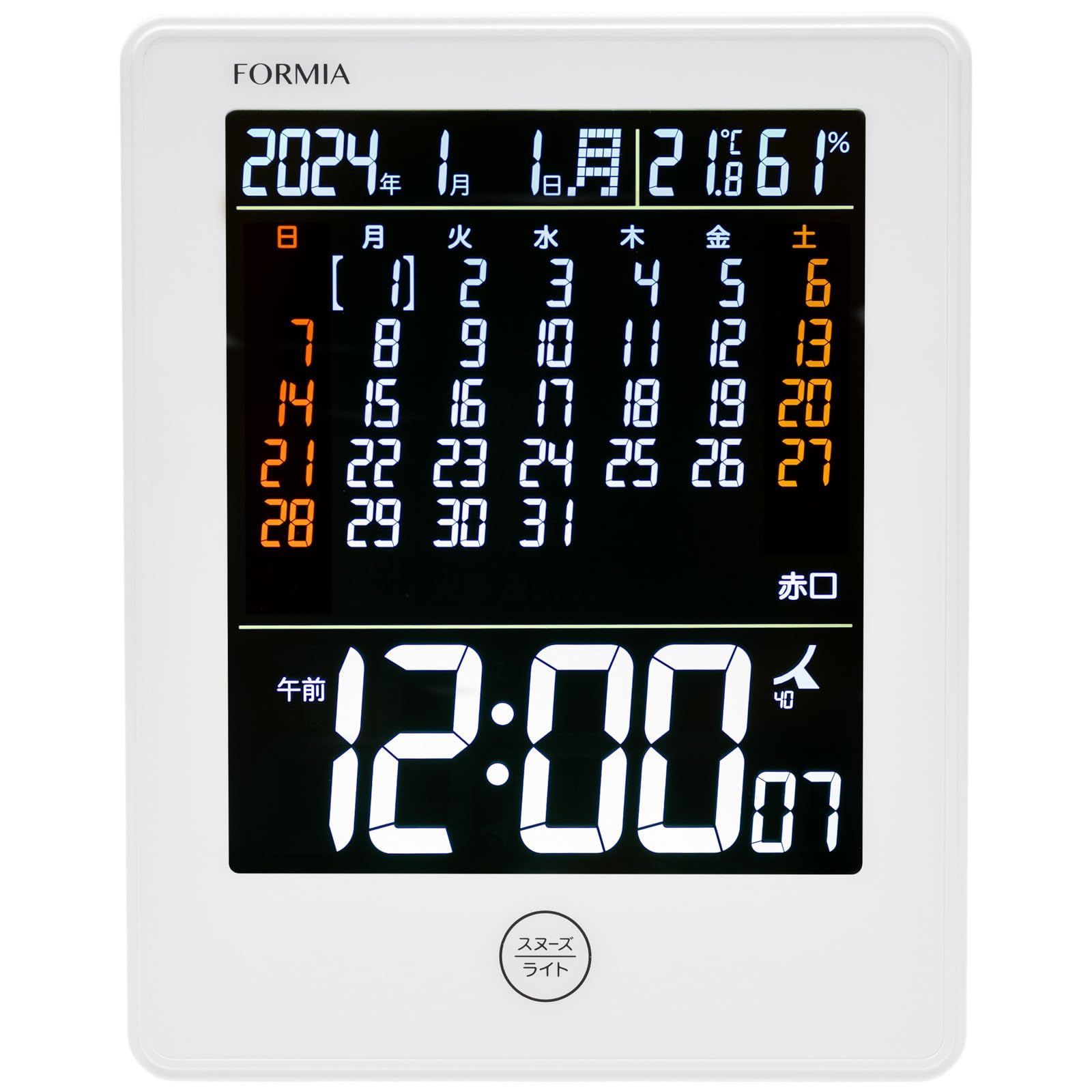 noz ダブルムーブメントモデル 45mm ホワイト