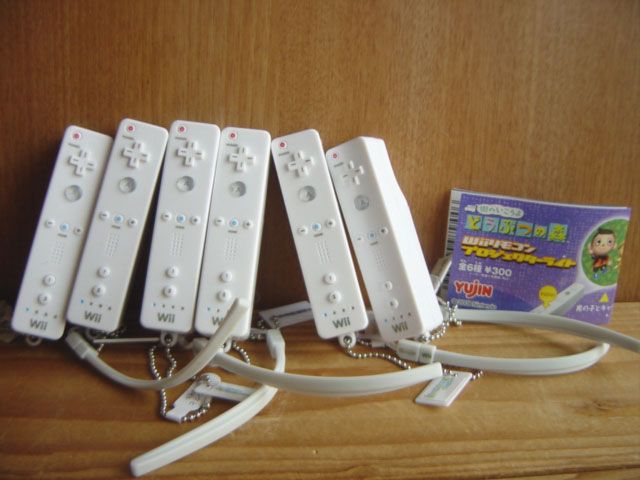 ♯Fpm26Ex街へいこうよどうぶつの森Wiiリモコンライト全6種 ガシャポン
