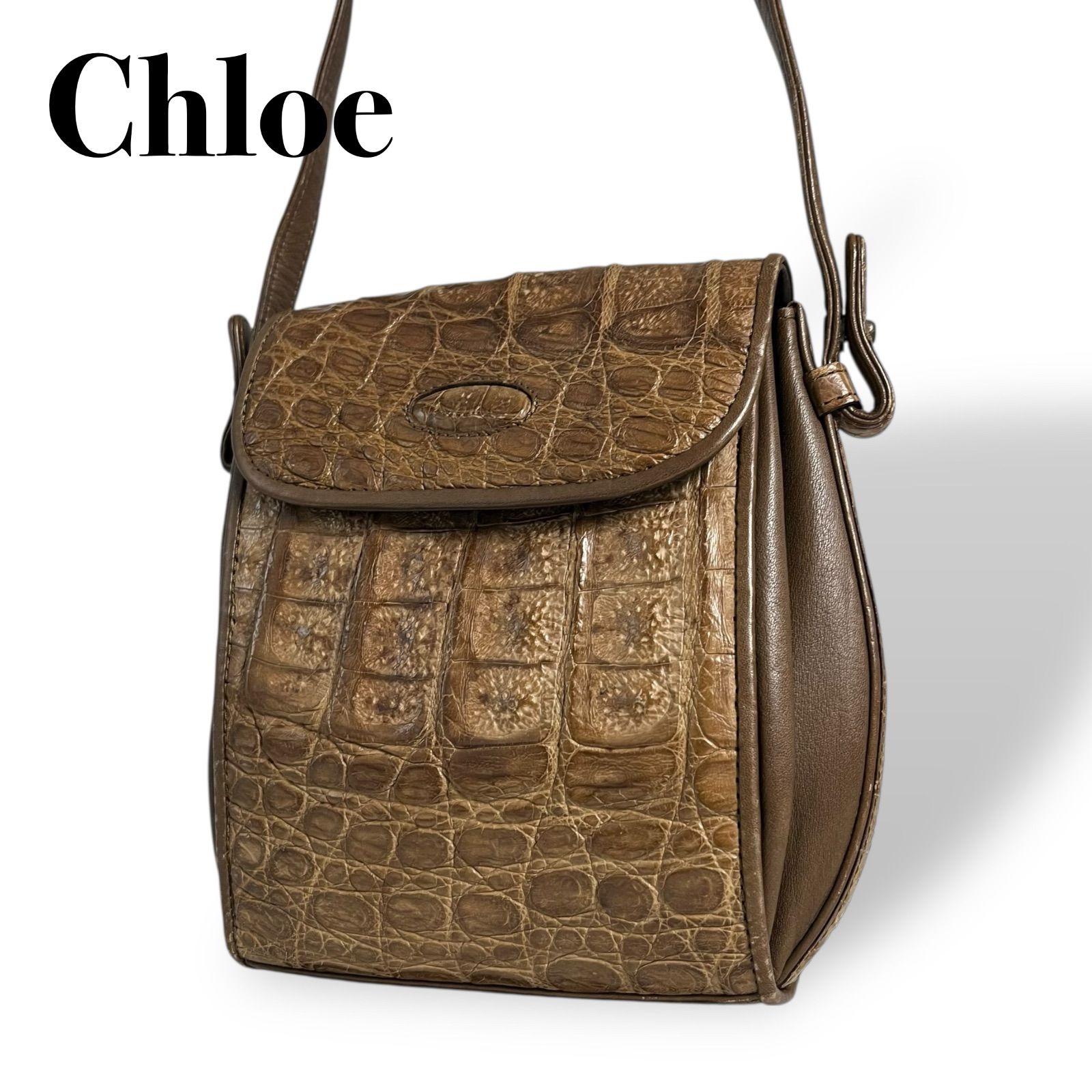 良品】Chloe クロエ ショルダーバッグ スリングバッグ ヴィンテージ 