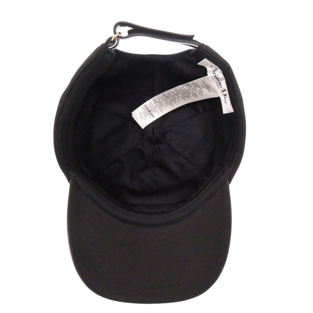 【極美品】DIOR ディオール アトリエロゴ キャップ 未使用 クリスチャンディオール ディープレイヤー 24BCP922E156