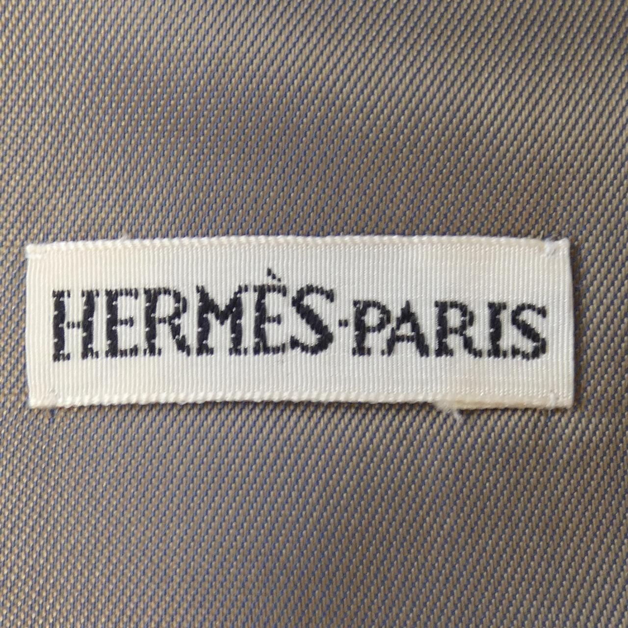 【ヴィンテージHERMES】HERMES ベスト 美品✨HERMES シルク 総柄 乗馬柄 ヴィンテージ ベスト フランス