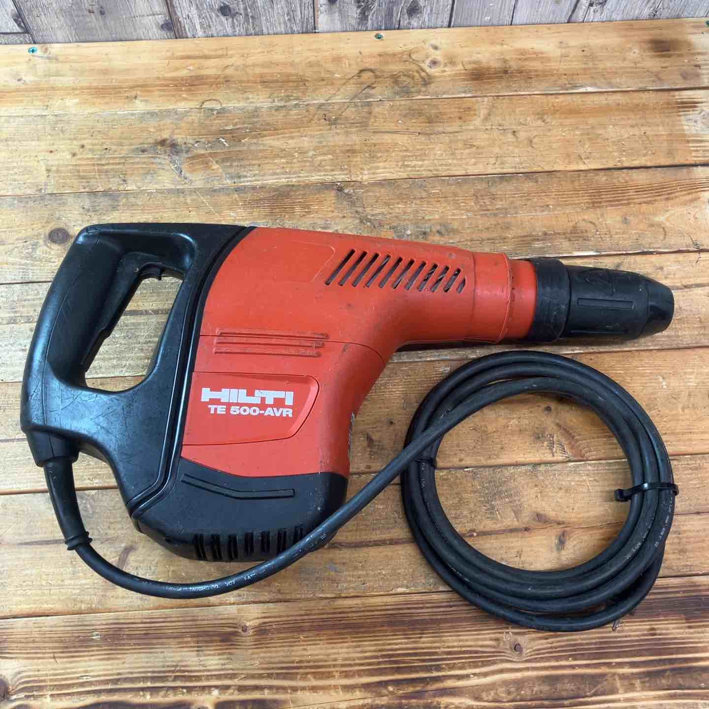 人気ブランドの新作も！ 品 ヒルティ HILTI 100V 電動ハンマー TE500-AVR ブレーカー 東大和店