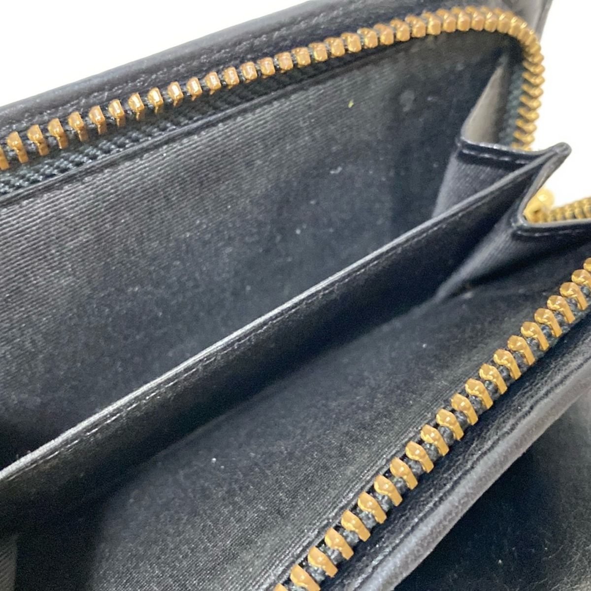 Marc Jacobs マークジェイコブス ブラック 折り財布 レザー MARC JACOBS - MARC JACOBS マークジェイコブス レザー 二つ折り