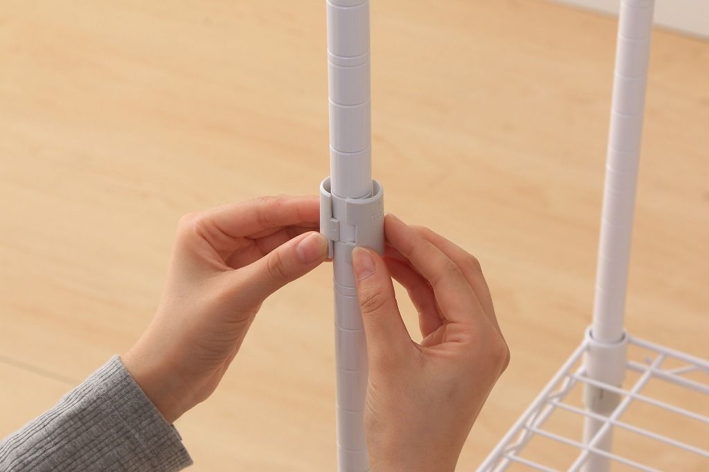 アイリスオーヤマ ラック メタルラック 5段 幅約75×奥行約35×高さ約180 ポール径19mm ブラック CMM-75185 IRIS OHYAMA MARWIL-DEMENAGEMENTS_CH