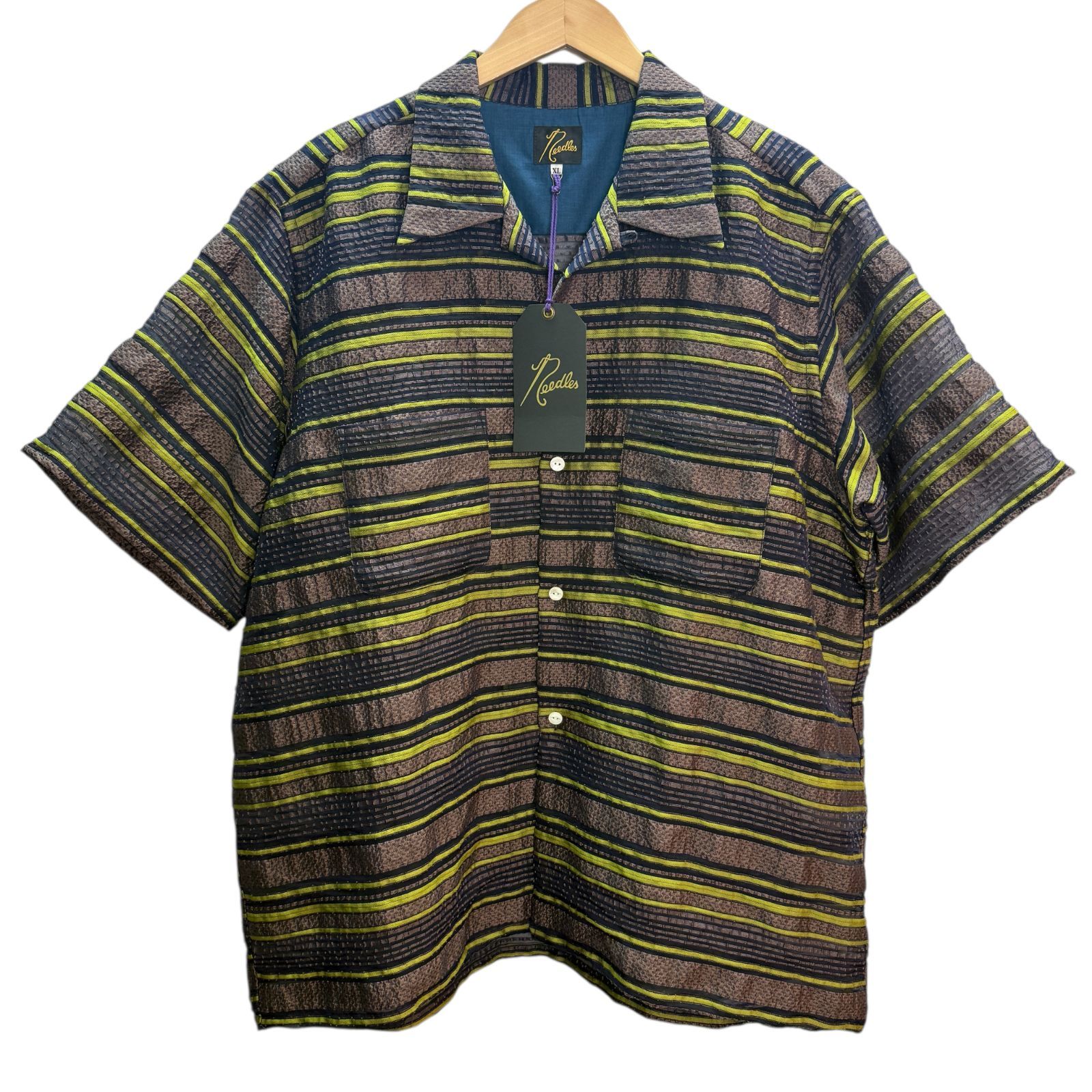 美品】サイズXL ニードルズ Needles 24SS／ S／S ONE-UP SHIRT