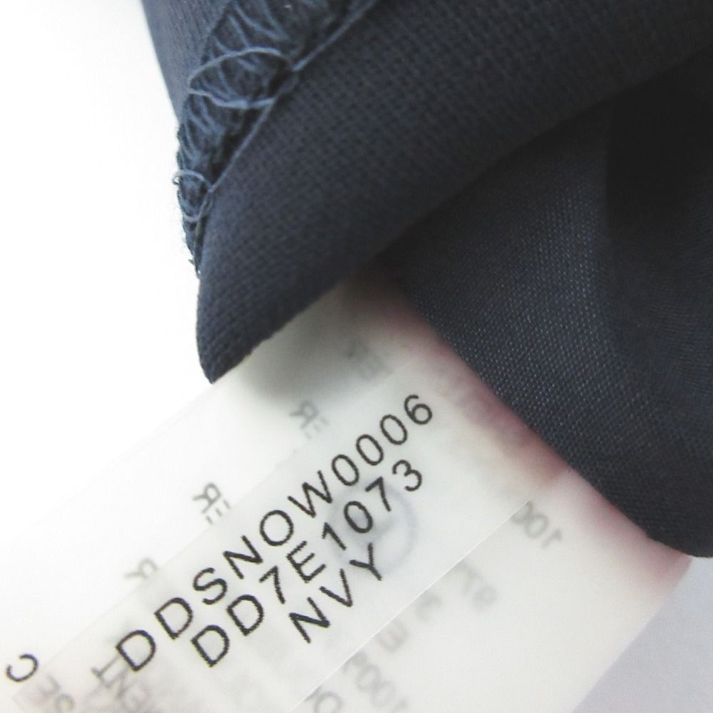 ✨リネン混✨BURBERRY バーバリーノースリーブワンピース 36S 青