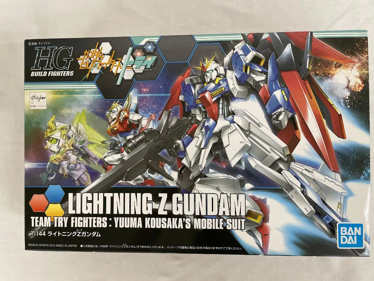 HGBF ライトニングZガンダム Ez-SR セット販売 1/144 HGBF ライトニングZガンダム (ガンダムビルドファイターズ