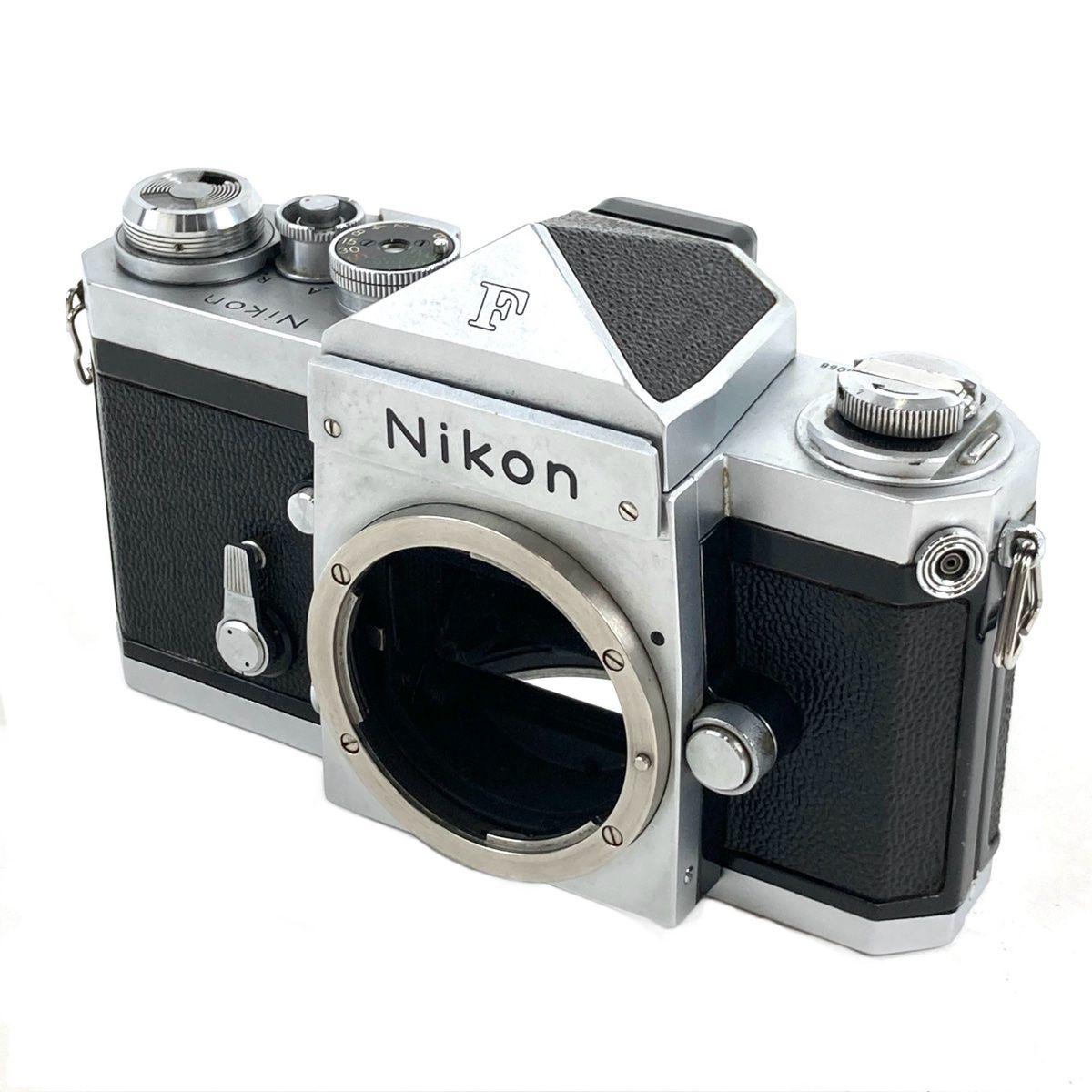 ニコン Nikon F アイレベル シルバー ボディ フィルム マニュアルフォーカス 一眼レフカメラ 【中古】 ニコン Nikon F アイレベル シルバー ボディ フィルム