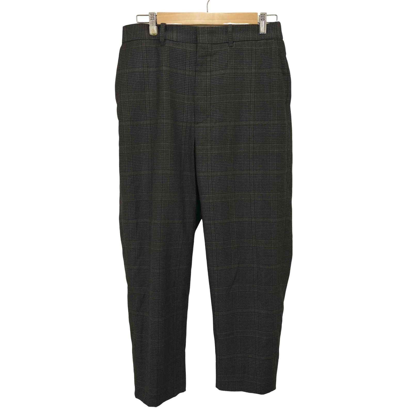 スティーブンアラン Steven Alan 日本製 MIX CHECK SUPER BAGGY TAPERED メンズ  XL