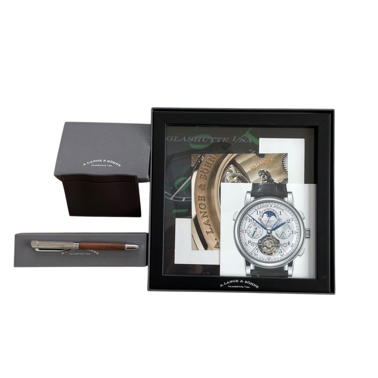 ランゲ＆ゾーネ ウォッチオーナー限定 マホガニーウッド ボールペン Z1405 A.LANGE&SOHNE/ランゲ&ゾーネ ウォッチオーナー限定