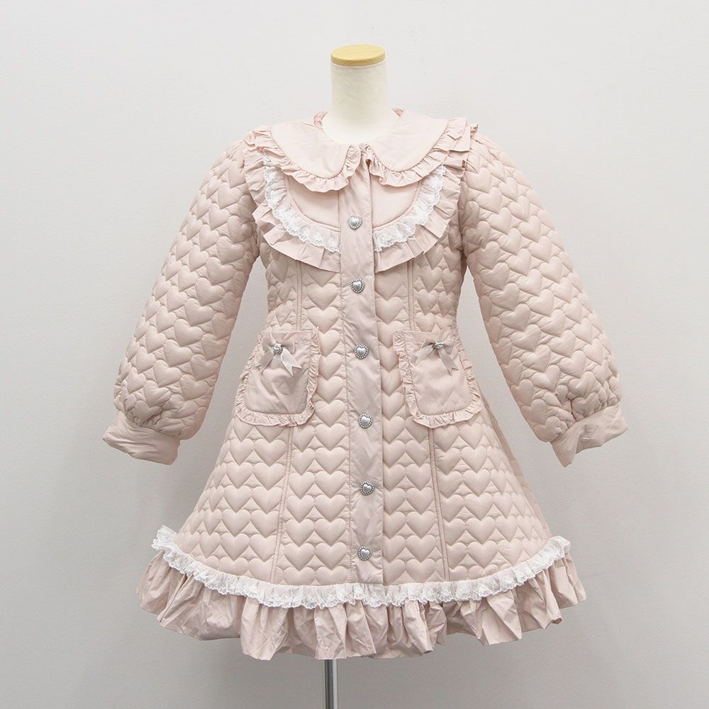 Apolina 刺繍入り長袖ワンピース 3-5y 花柄刺繍長袖ドレス Apolina 花