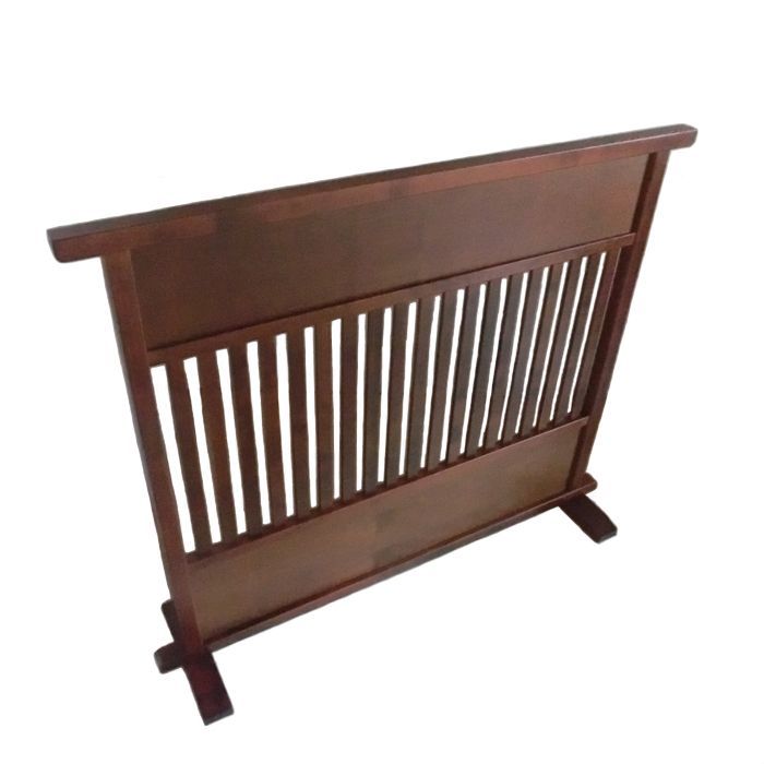 和風 衝立 格子 W106.5H88 メープル無垢材