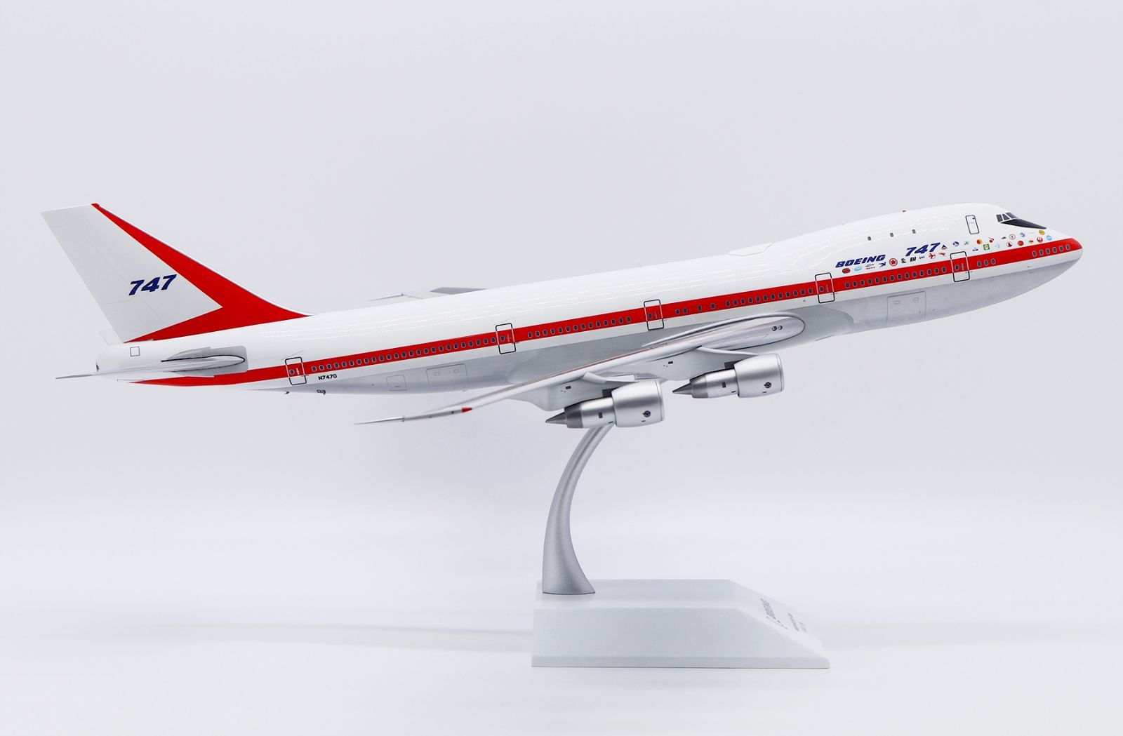 航空機・ヘリコプター JC Wings B747-100 1/200 N7470 Jcwings ボーイング 747-100 ハウスカラー N7470 1/200 KJ-B741