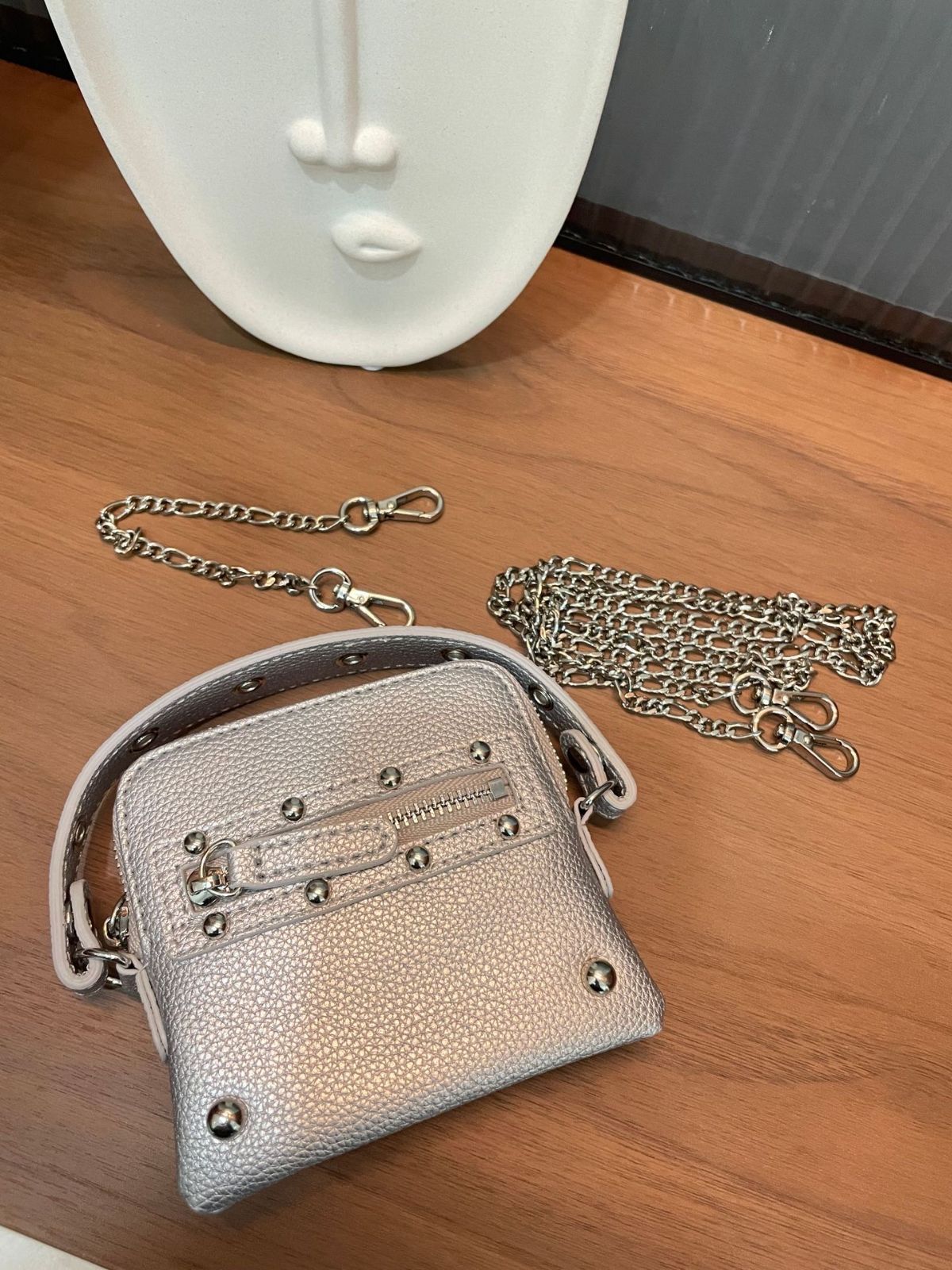 DEINET STUD CROSS CHAIN WALLET IN ディニット DEINET STUD CROSS CHAIN WALLET IN ディニット