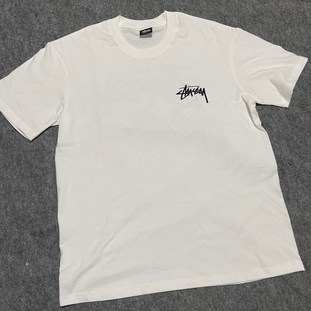 Stussy SS24 トランプ字母 Tシャツ 男女兼用