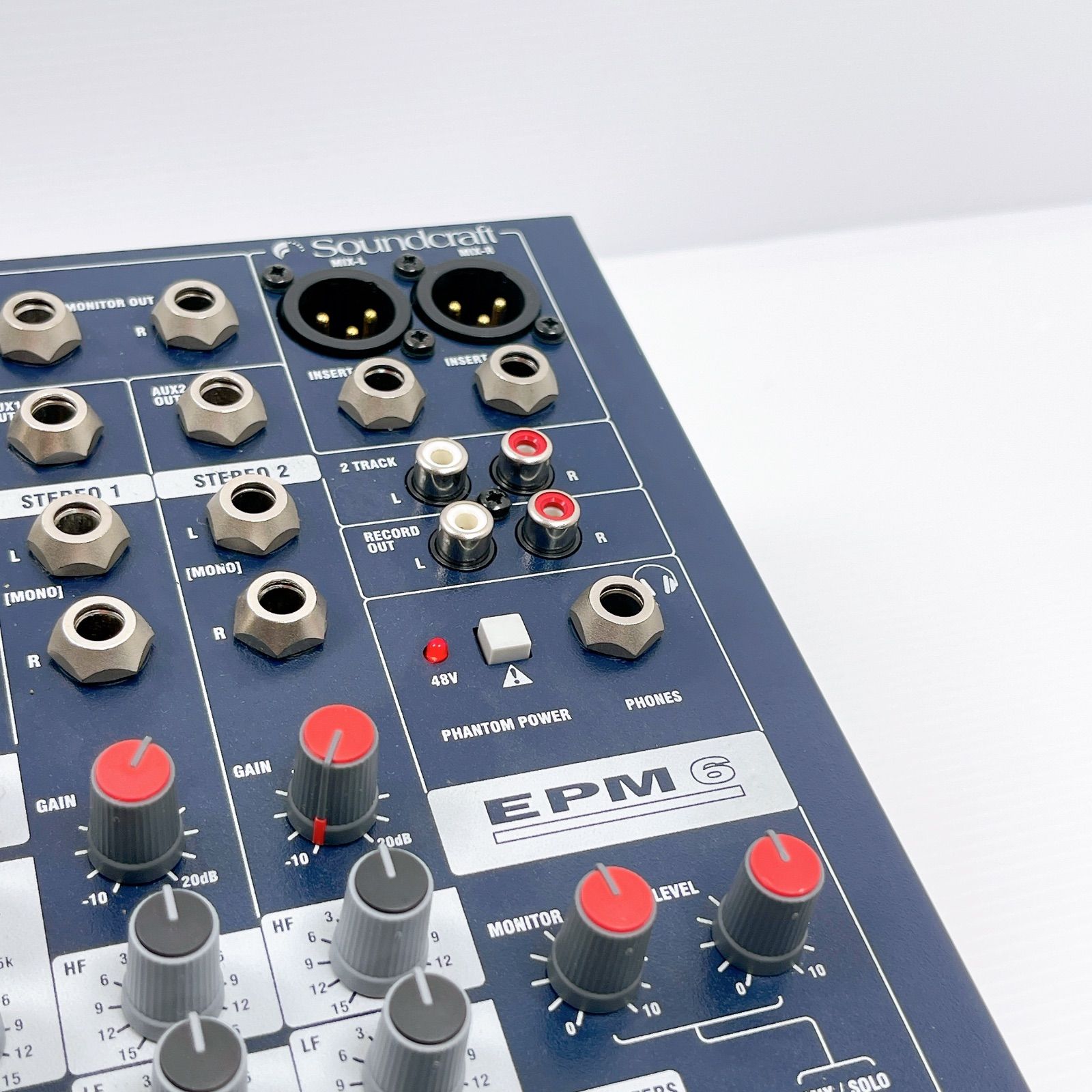 美品 Soundcraft サウンドクラフト EPM6 アナログミキサー 動作