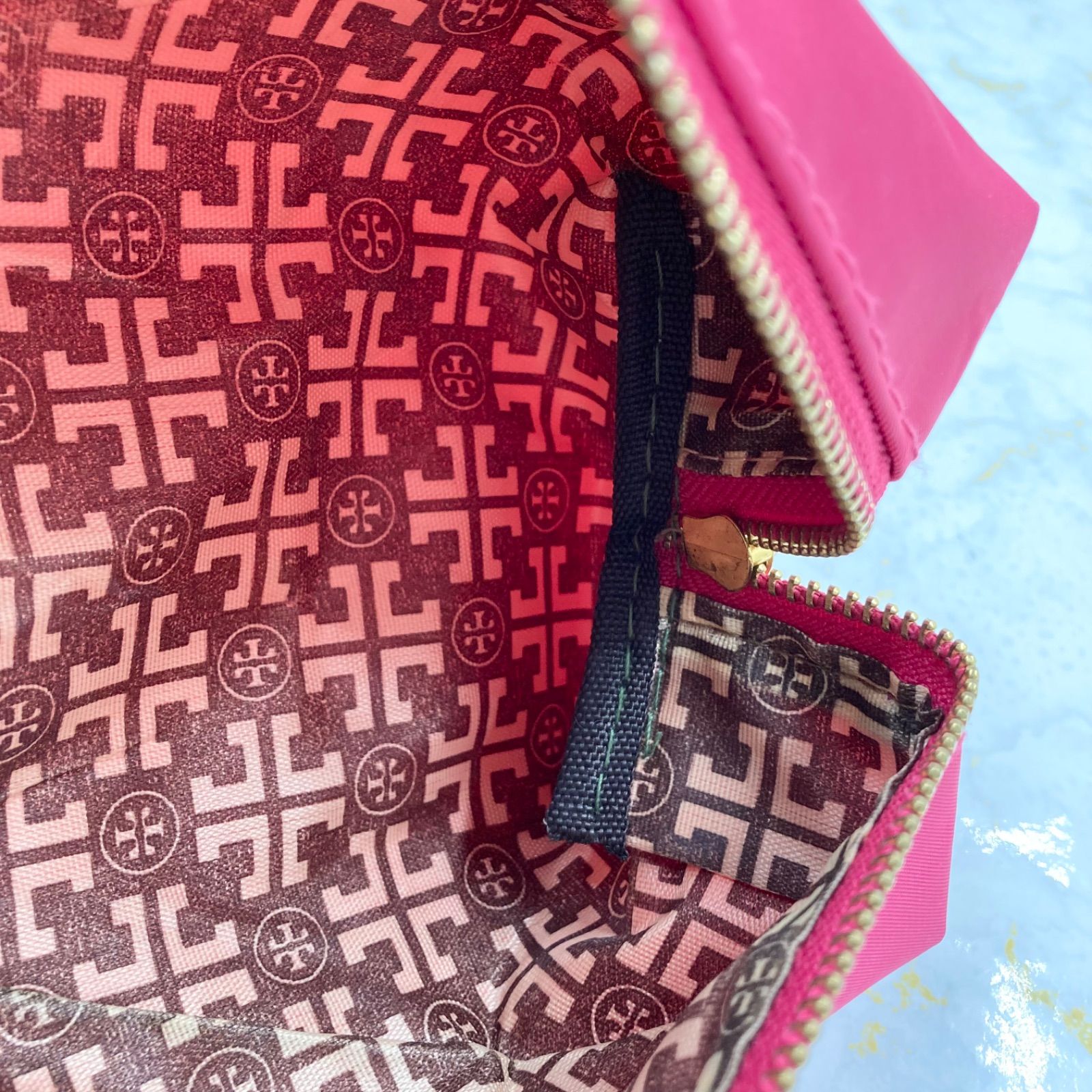 美品❣️可愛い❣️TORY BURCH トリーバーチポーチ小物入れメイク 