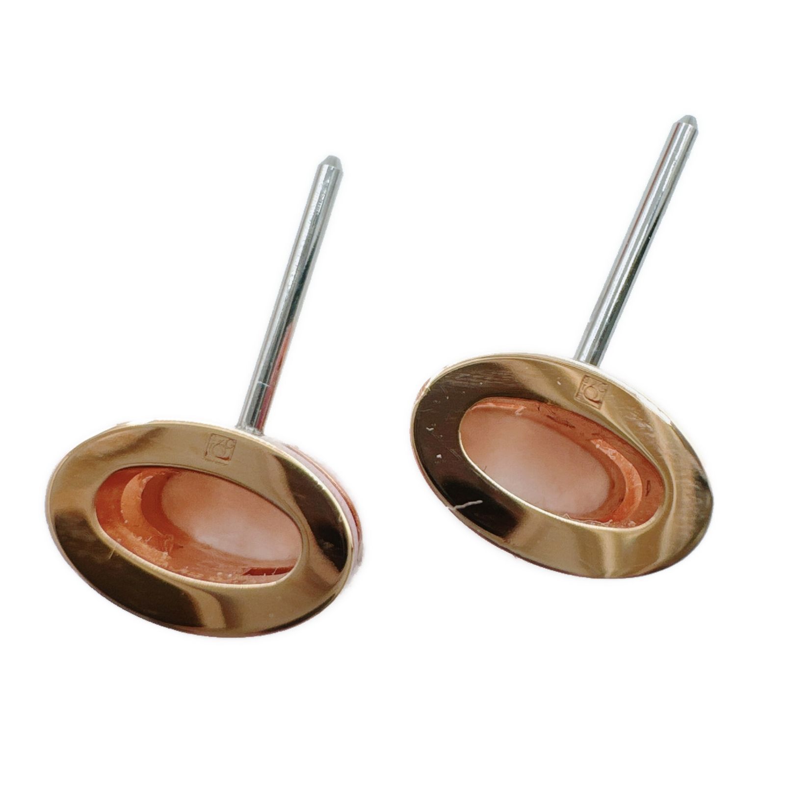 HERMES エルメス ポップアッシュピアス ピンク シルバー エルメス