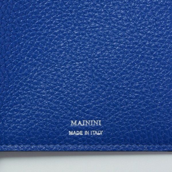 【新品】MAININI/牛革二つ折り財布/ラルコバレーノ/ミニウォレット