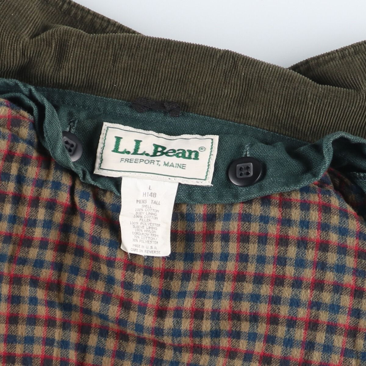 古着 70~80年代 エルエルビーン L.L.Bean ハンティングジャケット USA ...