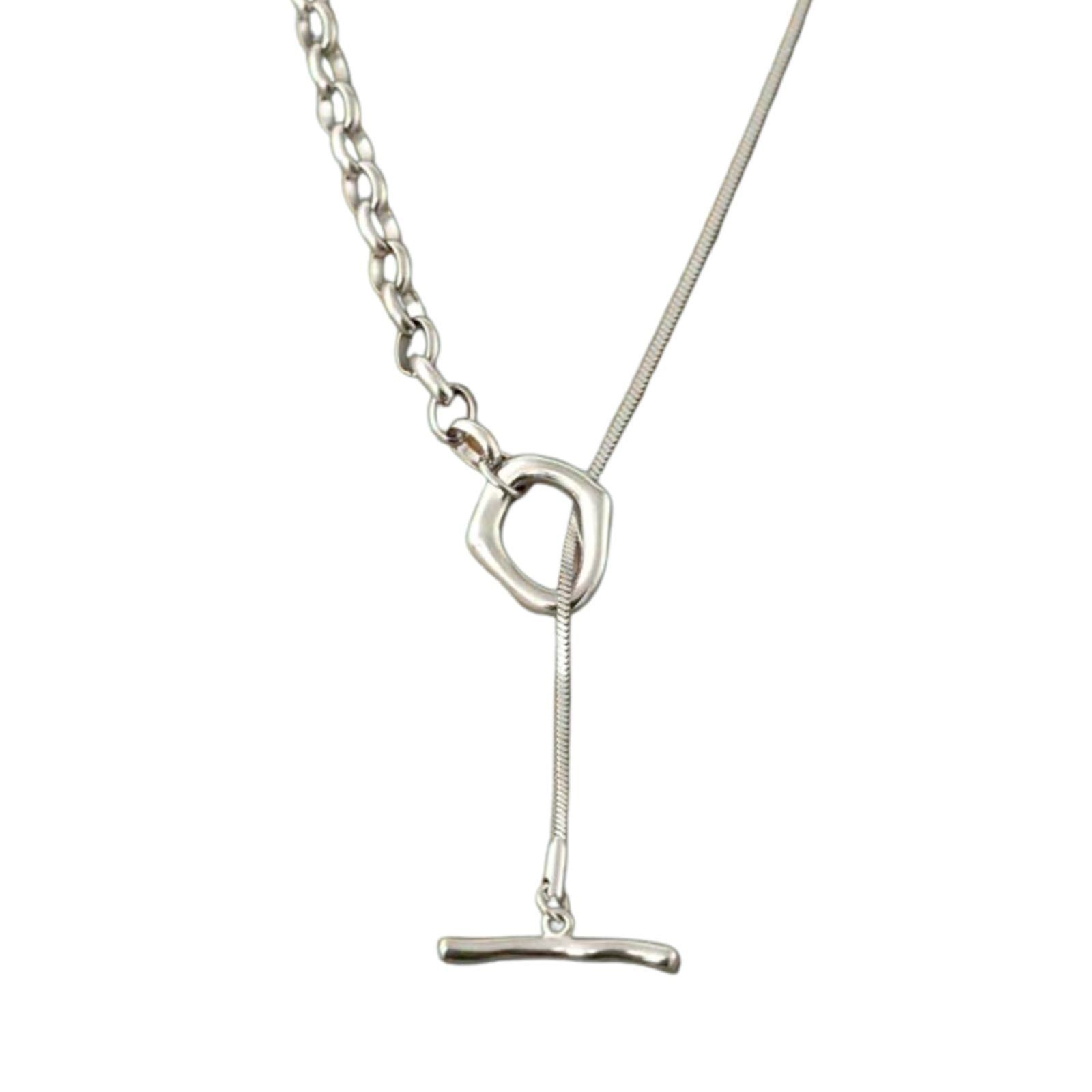 売切注意 お急ぎ下さい シンプル 金属アレルギー対応 ギフト チェーン サージカルステンレス プレゼント シルバー ゴールド ラリエット レディース ロングネックレス ネックレス Moonstan