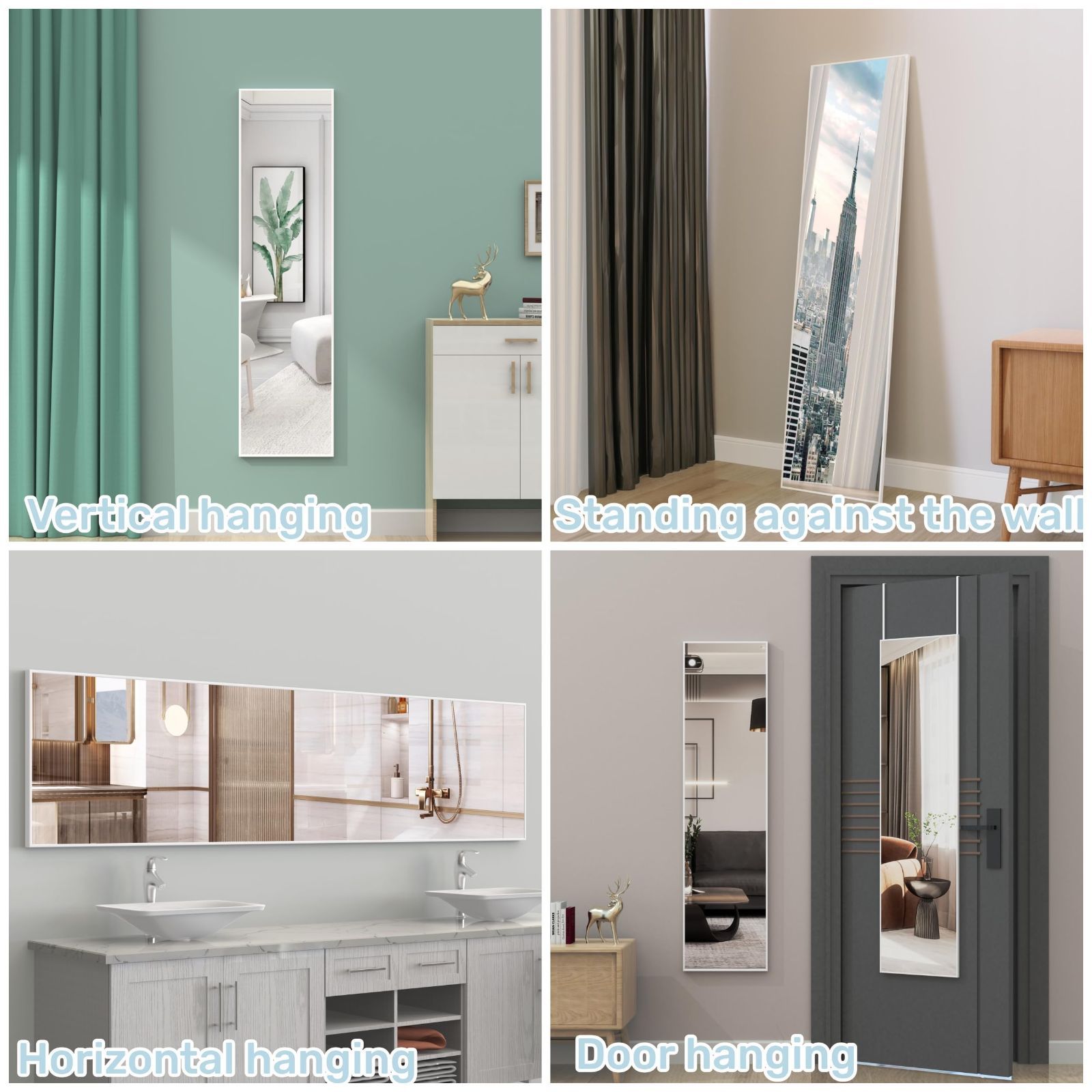 姿見鏡 120x30.5CM