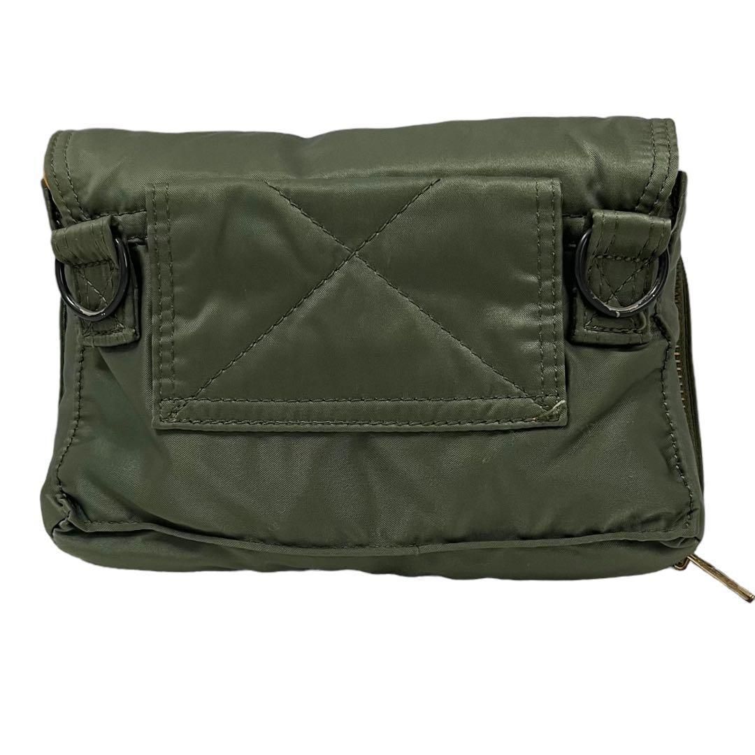 5276 PORTER TANKER SHOULDER BAG GREEN - メルカリ