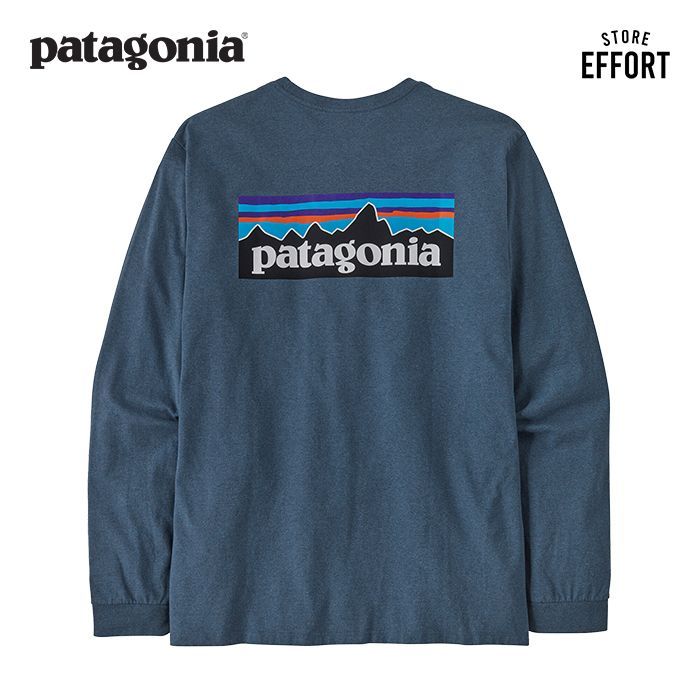 ★新品未使用★【patagonia】パタゴニア 38518 M's L/S P-6 Logo Responsibili-Tee /メンズ ロゴ長袖Tシャツ