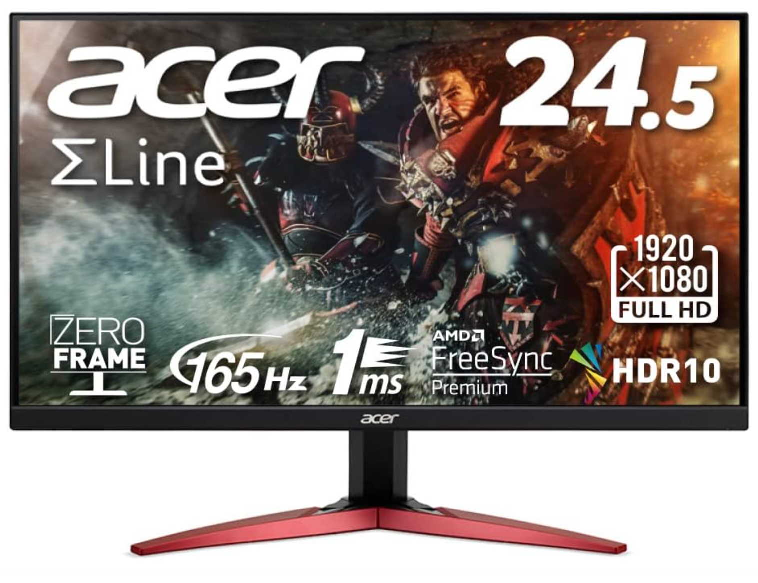 Acer ゲーミングモニター 24.5インチ VAフルHD 非光沢 280Hz Amazon.co.jp: Acer ゲーミングモニター 24.5インチ VA フルHD