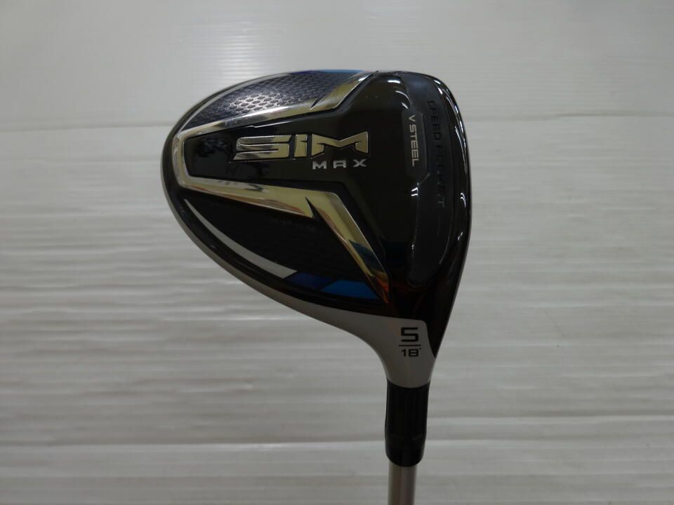 値下げ★美品テーラーメイドSIM2 MAX-D フェアウェイウッド 3W SIM2 MAX-D 3W／ダイヤモンドスピーダー【5S】