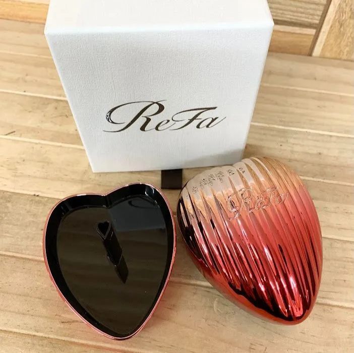 Refa リファ ハートブラシ ヘアブラシ 2コ セット ローズゴールド
