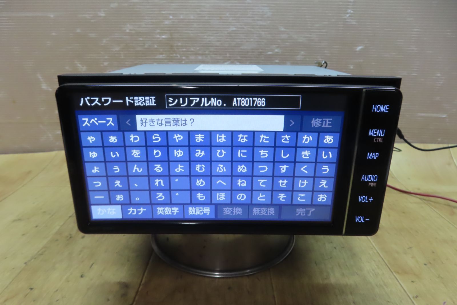 F3772 トヨタ純正 NSZT-W68T メモリーナビ 本体のみ