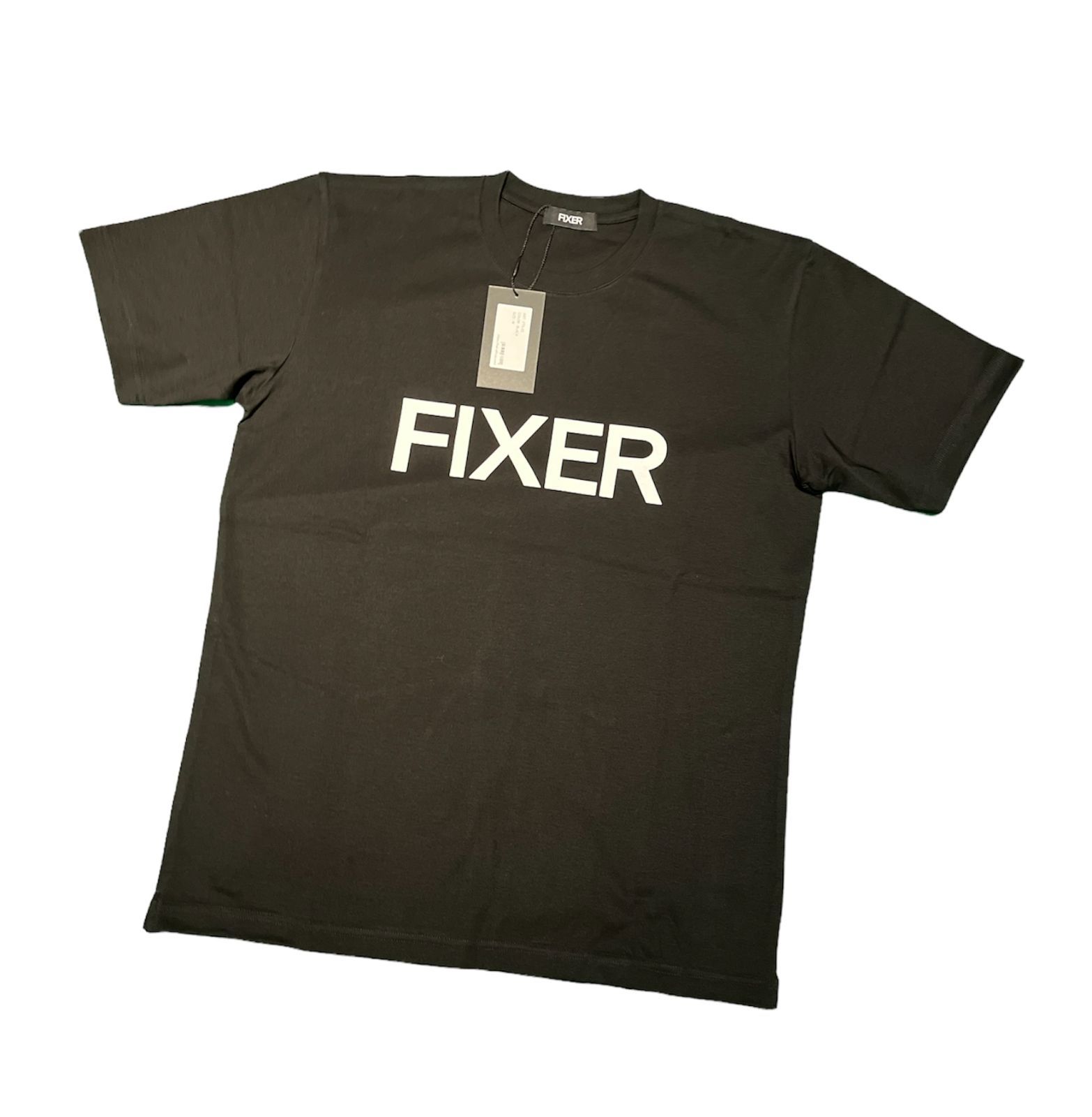 新品　未開封　FIXER フィクサー　受注生産　ポケットTシャツ 白 Lサイズ左袖後裾にFIXE