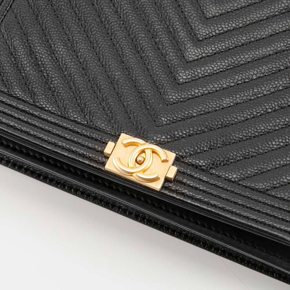 シャネル CHANEL ショルダーバッグ ポシェット BOY CHANEL ボーイ シャネル Vステッチチェーンウォレット AP1117 CHANEL ボーイシャネル Vステッチ チェーンショルダーバッグ