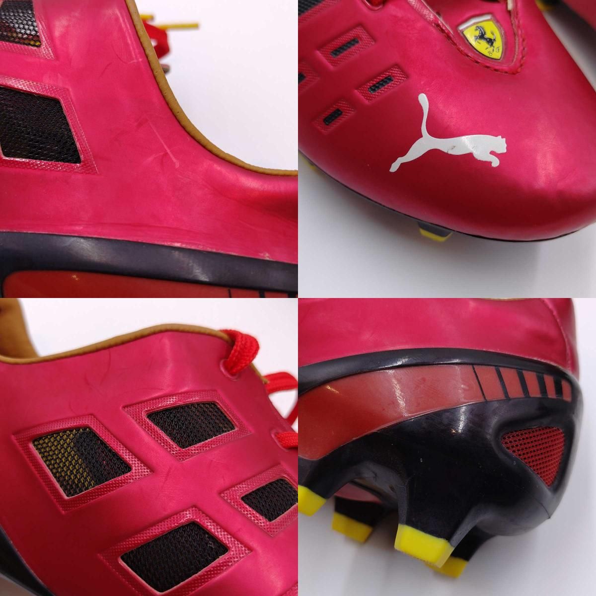 PUMA - プーマ サッカースパイク evoSPEED エヴォスピード 1.3 FG F947 LIMITED EDITION 26cm 103321-01 PUMA フェラーリモデル コラボ プーマ サッカースパイク evoSPEED エヴォスピード 1.3 FG F947