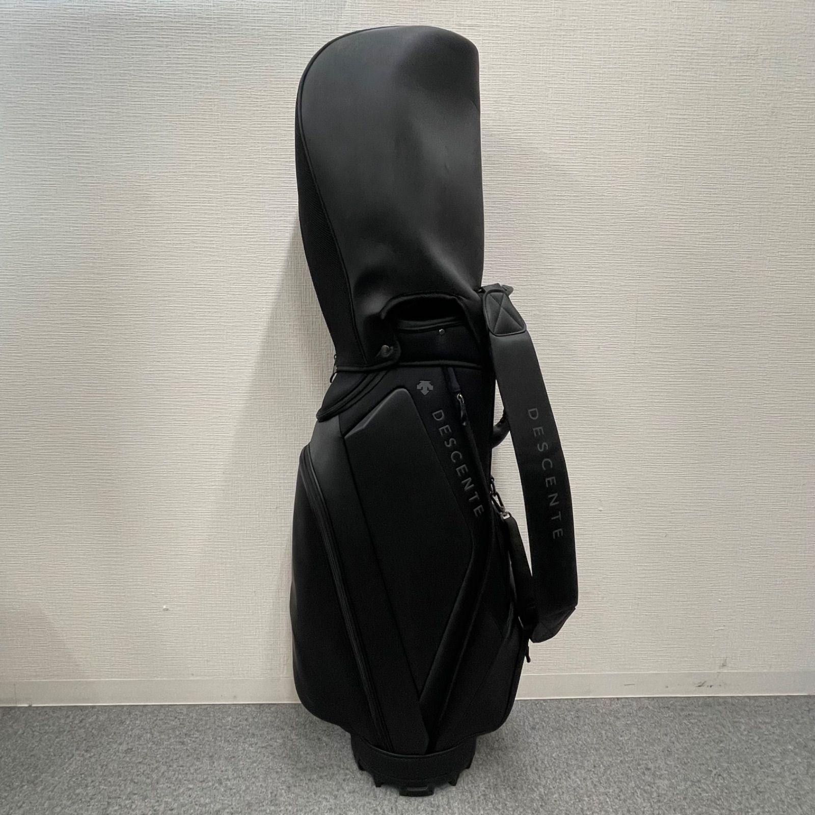 NPA DESCENTE デサント ゴルフバッグ キャディバッグ ブラック 黒