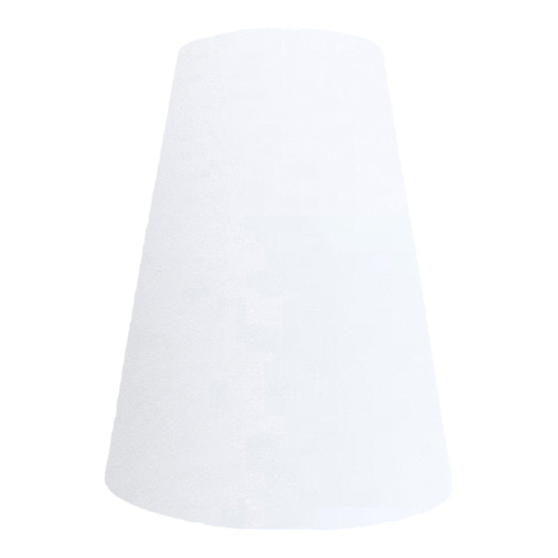 【在庫処分】ランプ・シェード(lamp-shade) キャッチ式 交換用ランプシェード 綿布 ホワイト 直径20cm K-20120