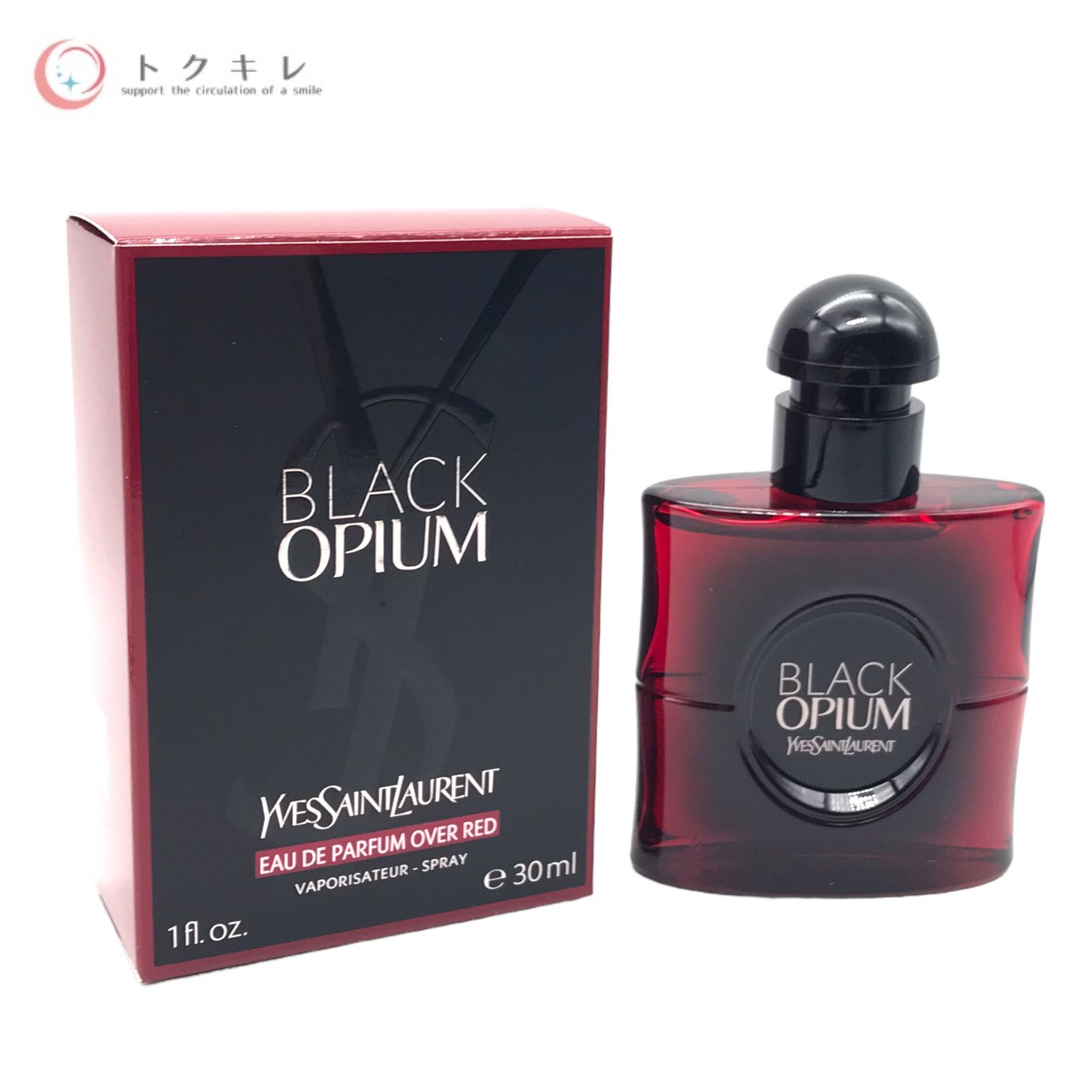 【トクキレ】イヴ・サンローラン ブラック OP オーデパルファム オーバーレッド 30ml 香水 YSL 未使用